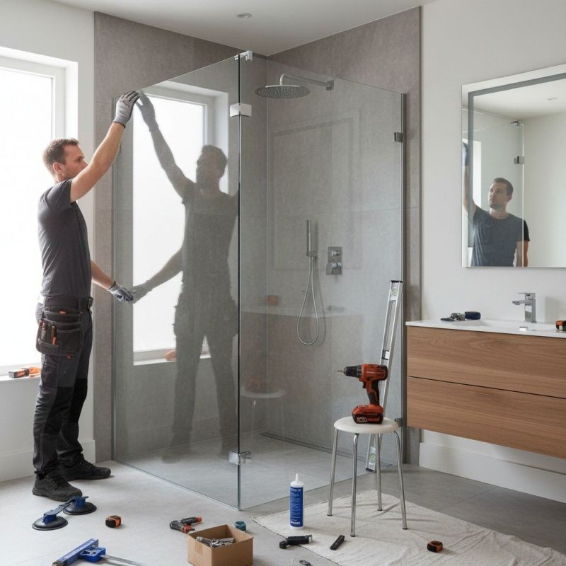 Glass Shower Door Installation in Denver County, CO