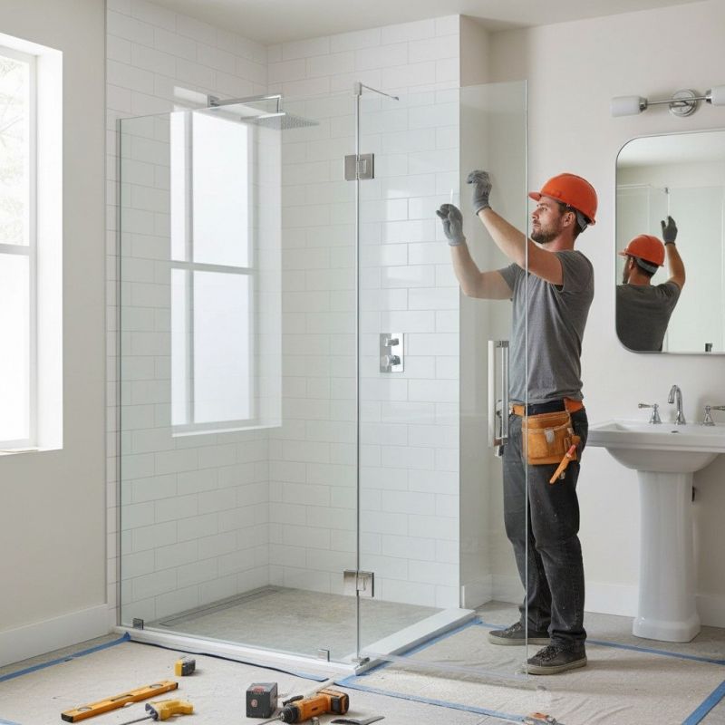 Glass Shower Door Replacement in Arvada, CO
