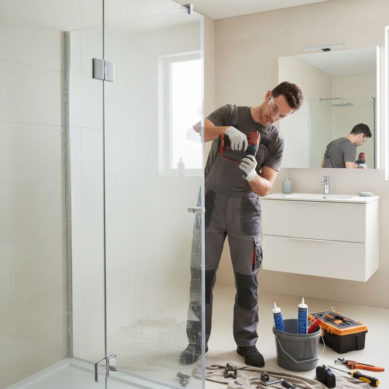 Pivot Shower Door Repair in Alpharetta, GA