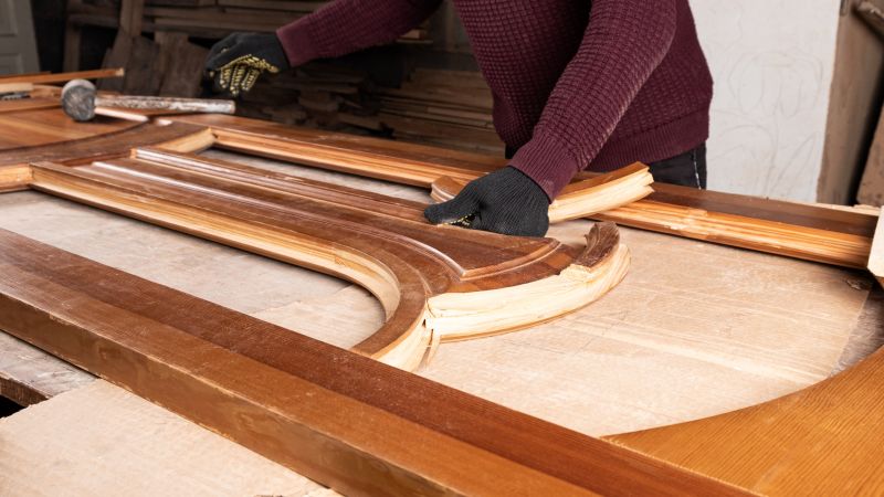 Wood Door Repair in Conroe, TX
