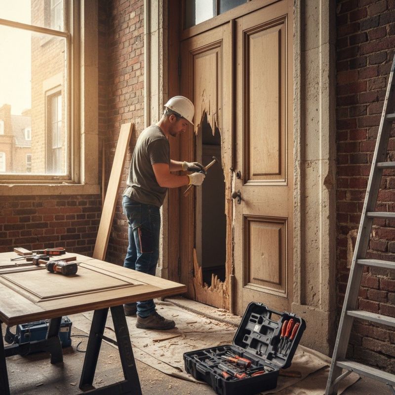 Basement Door Repair in Conroe, TX