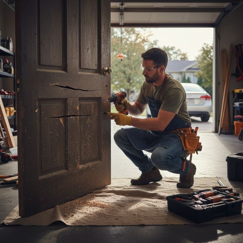 Basement Door Repair in Alpharetta, GA