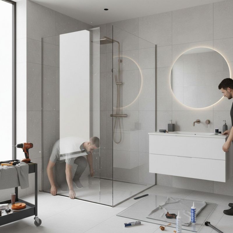 Glass Shower Door Installation in Boulder, CO