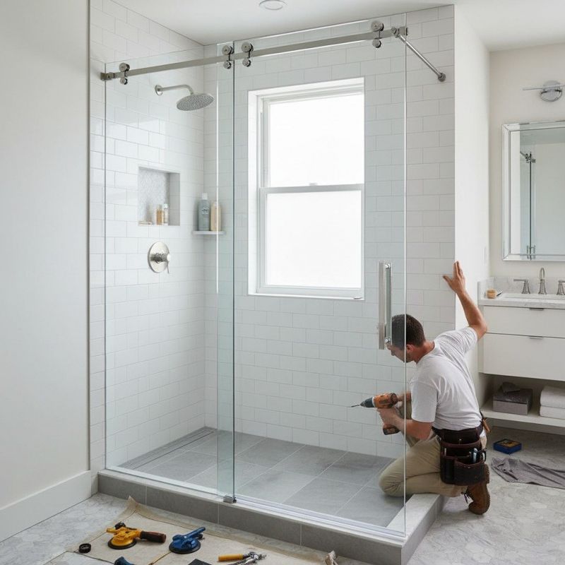 Glass Shower Door Replacement in Arvada, CO