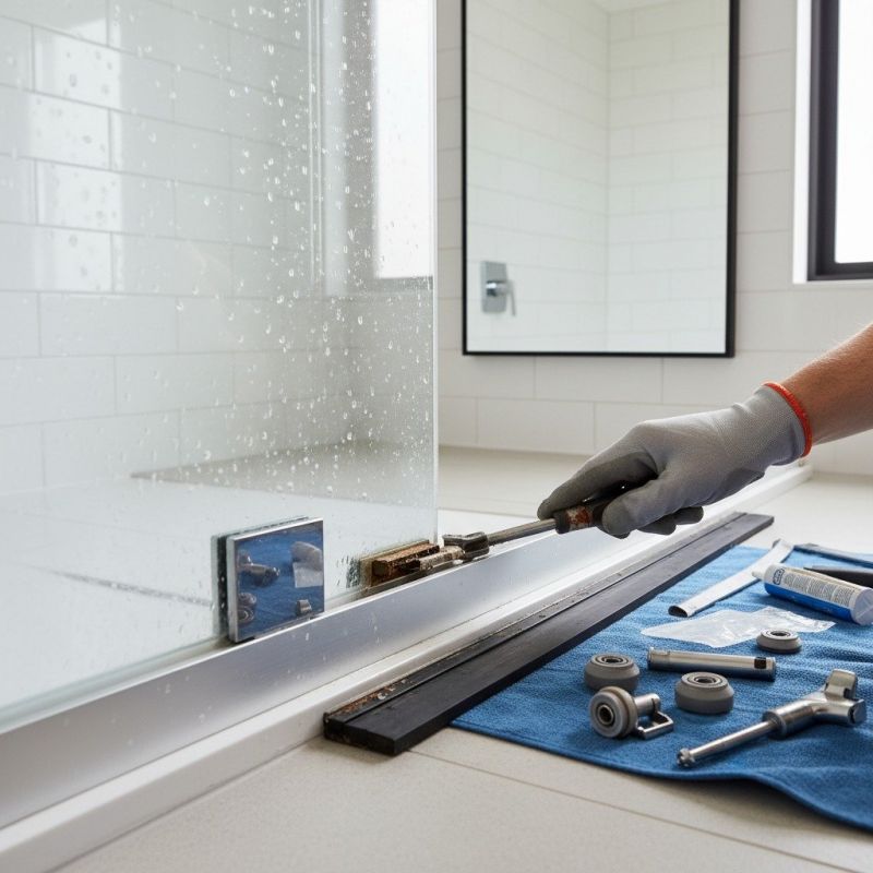 Pivot Shower Door Repair in Conroe, TX