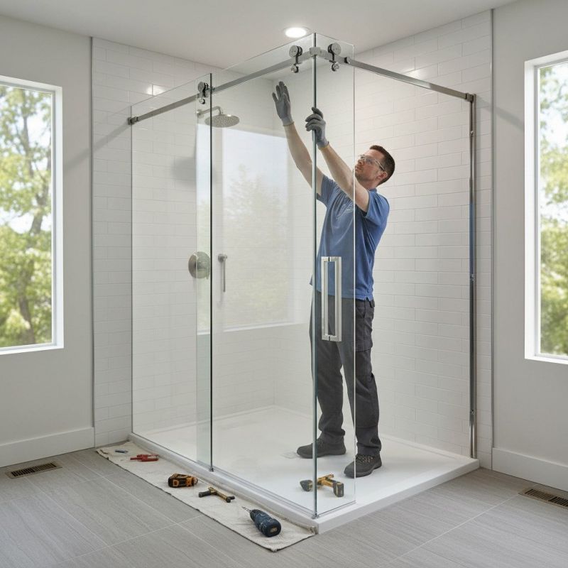 Shower Door Replacement in Conroe, TX