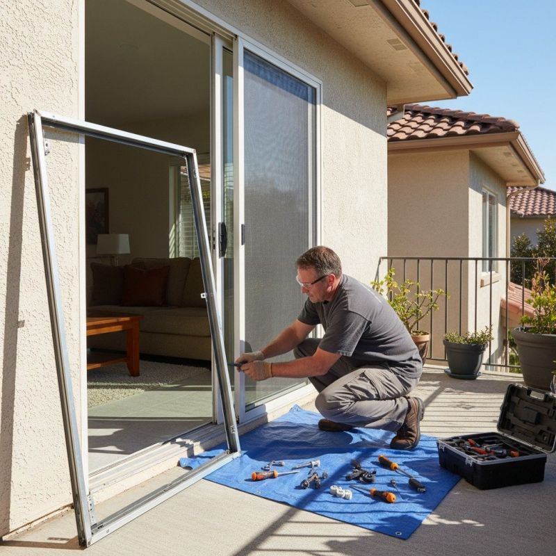 Sliding Glass Door Repair in Alpharetta, GA